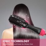 Anubhav Janni One Step Hair Dryer Brush Power Hot Air Styler Blow Drying Straightening Curling Volumizing Achieve Salon Quality Shine Reduced Heat Damage Ideal Women Girls Brush (Pack Of 1 Pcs) - Image 5