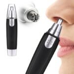Anubhav Janni Nose Trimmer Waterproof Painless Facial Hair Remover Nose Ear Eyebrow Men Women Dual Edge Blades Compact Portable Battery Operated Grooming Tool Electric Dual  (Pack Of 1 Pcs)
