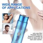 Anubhav Janni Big Mini Trimmer Electric Shaver Portable Pocket Beard Razor For Men Women USB Rechargeable Multipurpose Hair Travel Home Use Women (Pack Of 1 Pcs) - Image 3