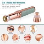 Anubhav Janni New Rose Gold Trimmer Electric Shaver Portable Pocket Beard Razor For Men Women USB Rechargeable Multipurpose Hair Travel Home Use Women (Pack Of 1 Pcs) - Image 2