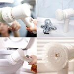 Anubhav Janni 5 In 1 Magic Brush in Electric Multifunctional Cleaning Heads Charging Cord Home Kitchen Tiles Carpet Sink Wash Basin Bath Shower Wall Bathtub Toilet Window (Pack Of 1 Pcs) - Image 6
