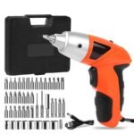 Anubhav Janni Big 45 In 1 Screwdriver Set in Wireless Drill Machine With Reversible Function For Home DIY Use Portable Magnetic Bits Sockets Extension Rod (Pack Of 1 Pcs)