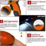 Anubhav Janni 47 In 1 Screwdriver Set  in Wireless Drill Machine With Reversible Function For Home DIY Use Portable Magnetic Bits Sockets Extension Rod (Pack Of 1 Pcs) - Image 4