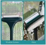 Anubhav Janni 2 In 1 Window Cleaner Big Multifunctional Screen Brush in Mesh Cleaning Wiper Extended Handle Mosquito Net Double Side Glass Tool Double Sided Oil Filter Single (Pack Of 1 Pcs) - Image 5