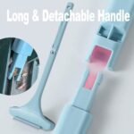 Anubhav Janni 2 In 1 Window Cleaner Big Multifunctional Screen Brush in Mesh Cleaning Wiper Extended Handle Mosquito Net Double Side Glass Tool Double Sided Oil Filter Single (Pack Of 1 Pcs) - Image 6