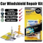 Anubhav Janni Windshield Repair Kit Upgrade Fix Cracks Bulls Eye Nicks Star Glass Cracks Car Window Tool Set For Quick Easy Auto Wind Shield Scratch Kit Car Chips Star Shaped (Pack Of 1 Pcs) - Image 2