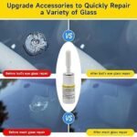 Anubhav Janni Windshield Repair Kit Upgrade Fix Cracks Bulls Eye Nicks Star Glass Cracks Car Window Tool Set For Quick Easy Auto Wind Shield Scratch Kit Car Chips Star Shaped (Pack Of 1 Pcs) - Image 3