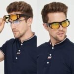 Anubhav Janni Hd Vision Glass Day Night Unisex Goggles Polarized Sunglasses Men And Women UV Protection Driving All Bikes Car Anti Glare Glasses Combo Men Women Bikes Car Pack (Pack Of 1 Pcs) - Image 5