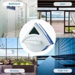 Anubhav Janni Triangle Magnetic Glass Cleaner Windows Double Sided Window High Power Magnet Cleaning Tool Safety Rope Balcony Sliding Rise Double Sided Home Office Balcony Shower (Pack Of 1 Pcs) - Image 9