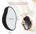 Anubhav Janni Crystal Hair Eraser Stone For Women Men Magic Eraser Painless Exfoliation Remover device Arms Legs Back Remover Washable Epilator Without Shaving Smooth Skin Men (Pack Of 1 Pcs) - Image 5