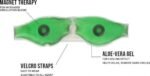 Anubhav Janni Alovera Eye Mask Aloe Vera Magnetic Gel Dark Circles Pain Cooling Heating Headache Puffiness Migraine Reusable Relaxation Men Women Beauty Cool (Set Of 2 Pcs) - Image 4