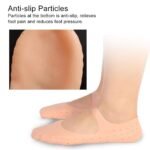 Anubhav Janni New Silicone Full Heel Socks Size Socks Foot Moisturizing Anti Cracking Care Dry Feet Cracked Repair Softener Length Protector Heel Pad Heel Pain Anti Crack Socks (1 Pair) - Image 4