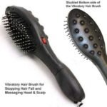 Anubhav Janni Black Vibra Masager Plus Head Massager Hairbrush With Double Speed In Treatment Hair Massage Tool Megnetic Pluse tool Vibration (Pack Of 1 Pcs) - Image 2