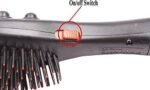 Anubhav Janni Black Vibra Masager Plus Head Massager Hairbrush With Double Speed In Treatment Hair Massage Tool Megnetic Pluse tool Vibration (Pack Of 1 Pcs) - Image 5