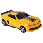 Anubhav Janni Yellow Robot Car Battery Operated Auto Convertible Toy for Kids Automatic Deformation Transform Sports Lights Sounds Birthday Gift Converting Bright And Music (Pack Of 1 Pcs) - Image 2