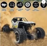 Anubhav Janni Remote Car Control RC For Kids With Mist Smoke Effect Monster Truck Rock Crawler Climbing Rc Toy Vehicle Boys And Girls High Speed Headlight Modes Lithium Battery (Pack Of 1 Pcs) - Image 2