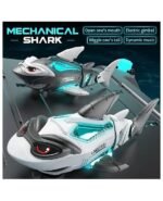 Anubhav Janni Mechanical Shark Children Multifunction Electronic Luminous Toy Universal Battery Operated Lights Music Lights Music Interactive Moving Kids Boys Girls Fun Animal (Pack Of 1 Pcs) - Image 5