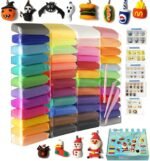 Anubhav Janni Air Dry Clay Colors Clay Super Light DIY Model Fun Toy Creative Art Crafts Gift Kids Modelling Set Boys Girls Birthday Colorful Children Soft Gifts Kids (Pack Of 1 Pcs , Set Of 12)