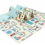 Anubhav Janni Foldable Xpe Mat Reversible Baby Play Foam Floor For Kids Learning Crawling Non Slip Large Waterproof BPA Multicolor BPA Free Thick Soft Safe (Pack Of 1 Pcs)