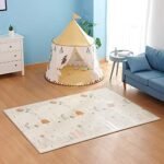 Anubhav Janni Foldable Xpe Mat Reversible Baby Play Foam Floor For Kids Learning Crawling Non Slip Large Waterproof BPA Multicolor BPA Free Thick Soft Safe (Pack Of 1 Pcs) - Image 3