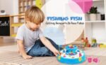 Anubhav Janni Fishing Game Fish Catching Big Size With Rotating Pond Pods Magnetic Hooks Music And Light Engaging Educating Fun Gift Kids Baby Toddler Toy Set Multilayer Dynamic (Pack Of 1 Pcs) - Image 2