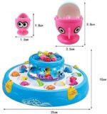 Anubhav Janni Fishing Game Fish Catching Big Size With Rotating Pond Pods Magnetic Hooks Music And Light Engaging Educating Fun Gift Kids Baby Toddler Toy Set Multilayer Dynamic (Pack Of 1 Pcs) - Image 5