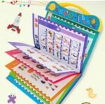 Anubhav Janni Intelligent Book China Interactive Children's Musical English Educational Phonetic Learning Olds Multicolor Talking Sound Kids Toddlers Boys Girls (Pack Of 1 Pcs) - Image 2