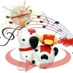 Anubhav Janni Dancing Dog With Smoke Musical Dog Walking Toy With Mist Spray Flashing Lights Toddlers Crawling Babies Spray Boys Girls Toys Baby Kids Robot Dogs Lights Best Gift (Pack Of 1 Pcs)