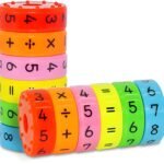 Anubhav Janni Magnetic Math Rollar Toy For Kids Learning Toys Boys And Girls Brain Developing Blocks Multicolor Toy Kids Toys Boys Girls Magnetic Toy Cylinder Number Symbol (Pack Of 1 Pcs)