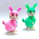 Anubhav Janni Rabbit Key Jumping Toy Animal Toys For Kids Monkey Rabbit Bird Butterfly Dianosaur Unicorn Squirrel Walking Clockwork Duck Wind Cartoon Boys Girls Birthday Gift (Pack Of 1 Pcs) - Image 5
