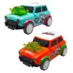 Anubhav Janni Friction Car Toy Cartoon For Kids And Baby Unbreakable Toys Non Toxic Abs Plastic Powered Push Go Car Helicopter Plane Train Baby Set Vehicle Cute Design Fun (Set Of 4 Pcs)