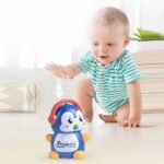Anubhav Janni Press Go Penguin Cute Toys Kids Sensory Worm Wind Up Colorful Toy Insect Figurines Boys Girls Motor Skills Sensory Development Focus Travel Toys Birthday Gifts (Pack Of 1 Pcs) - Image 7