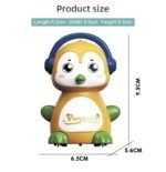 Anubhav Janni Press Go Penguin Cute Toys Kids Sensory Worm Wind Up Colorful Toy Insect Figurines Boys Girls Motor Skills Sensory Development Focus Travel Toys Birthday Gifts (Pack Of 1 Pcs) - Image 8