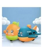 Anubhav Janni Press Go Plane Toy Cute Toys Kids Sensory Worm Wind Up Colorful Toy Insect Figurines Boys Girls Motor Skills Sensory Development Focus Travel Toys Birthday Gifts (Pack Of 1 Pcs) - Image 7