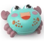 Anubhav Janni Press Go Crab Cute Toys Kids Sensory Worm Wind Up Colorful Toy Insect Figurines Boys Girls Motor Skills Sensory Development Focus Travel Toys Birthday Gifts (Pack Of 1 Pcs)