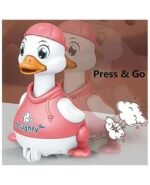 Anubhav Janni Press Go Duck Cute Animal Toys Kids Sensory Worm Wind Up Colorful Toy Insect Figurines Boys Girls Motor Skills Sensory Development Focus Travel Toys Birthday Gifts (Pack Of 1 Pcs) - Image 2