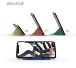 Anubhav Janni Triangle Shape Mobile Stand Portable Three Sided Pyramid Universal Phone Holder Anti Slip Base Plastic Desktop Smartphones Support Desk Office Home Stand Mobile (Set Of 10 Pcs) - Image 5
