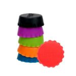 Anubhav Janni Beer Saver Cap Silicone Rubber Bottle Caps, Reusable Caps For Home Brewing Beer Soft Drink Wine Bottle Soda Bottles Kitchen Drinks Juice Water Outdoor Party Travel (Set Of 6 Pcs)