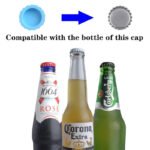 Anubhav Janni Beer Saver Cap Silicone Rubber Bottle Caps, Reusable Caps For Home Brewing Beer Soft Drink Wine Bottle Soda Bottles Kitchen Drinks Juice Water Outdoor Party Travel (Set Of 6 Pcs) - Image 6