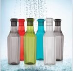 Anubhav Janni Aquastar Water Bottle Texture Plastic Leakproof Reusable Drinking Bottles Fridge Gym Office School Durable Multicolor Fridge Home Travel Kitchen Office (Set Of 1 Pcs) - Image 2