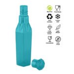 Anubhav Janni Aquastar Water Bottle Texture Plastic Leakproof Reusable Drinking Bottles Fridge Gym Office School Durable Multicolor Fridge Home Travel Kitchen Office (Set Of 1 Pcs) - Image 5