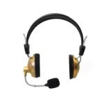 Anubhav Janni Gaming Headphone Headset Wired With Mic Soft Padded Cup Over Ear Magna USB Microphone Drivers Lightweight Crystal Clear Sound Audio Control Keys Ear (Pack Of 1 Pcs)