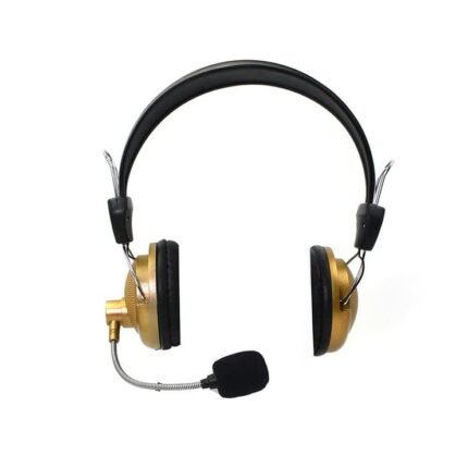 Anubhav Janni Gaming Headphone Headset Wired With Mic Soft Padded Cup Over Ear Magna USB Microphone Drivers Lightweight Crystal Clear Sound Audio Control Keys Ear (Pack Of 1 Pcs)