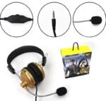 Anubhav Janni Gaming Headphone Headset Wired With Mic Soft Padded Cup Over Ear Magna USB Microphone Drivers Lightweight Crystal Clear Sound Audio Control Keys Ear (Pack Of 1 Pcs) - Image 2