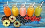 Anubhav Janni Milk Jar (300 Ml) Vintage Bottle Drinking Glass Gingham Lids Retro Juice Jars Milk Coffee Fruit Juice Shake Coco Water Jellies Honey Spices Mousse Lid Home Office (Pack Of 1 Pcs) - Image 5