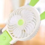 Anubhav Janni Mini Cartoon Fan Style Used In All Kinds Of Places Including Household And Many More For Producing Fresh Air Purposes Cute Foldable Usb Chargeable With Ears (Pack Of 1 Pcs) - Image 3