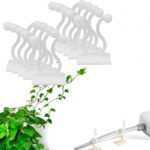Anubhav Janni Plant Clip Wall Hook Plastic Self Adhesive Invisible Vines Binding Support Fixing Clips Plants Garden Holders Hooks Self Vine Cable Organizer Indoor Outdoor (Set Of 30 Pcs)