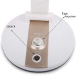 Anubhav Janni Folding Fan Style Used In All Kinds Of Places Including Household And Many More For Producing Fresh Air Purposes Cute Foldable Usb Chargeable With Ears Office (Pack Of 1 Pcs) - Image 7
