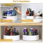Anubhav Janni 360 Rotating Kitchen Organiser Tray Degree Turntable Cabinet Organizer Oil Stand Tray Kitchen Organizer Multi Function Tray Cosmetic Bathroom Items (Pack Of 1 Pcs) - Image 4