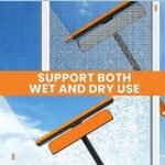 Anubhav Janni 3 In 1 Double Side Cleaning Brush Design Glass Wiper For Window Car Mirror Floor Premium Heavy Plastic Easy Brush Double Sided Car Windows Mirrors Glass Floors (Pack Of 1 Pcs) - Image 7